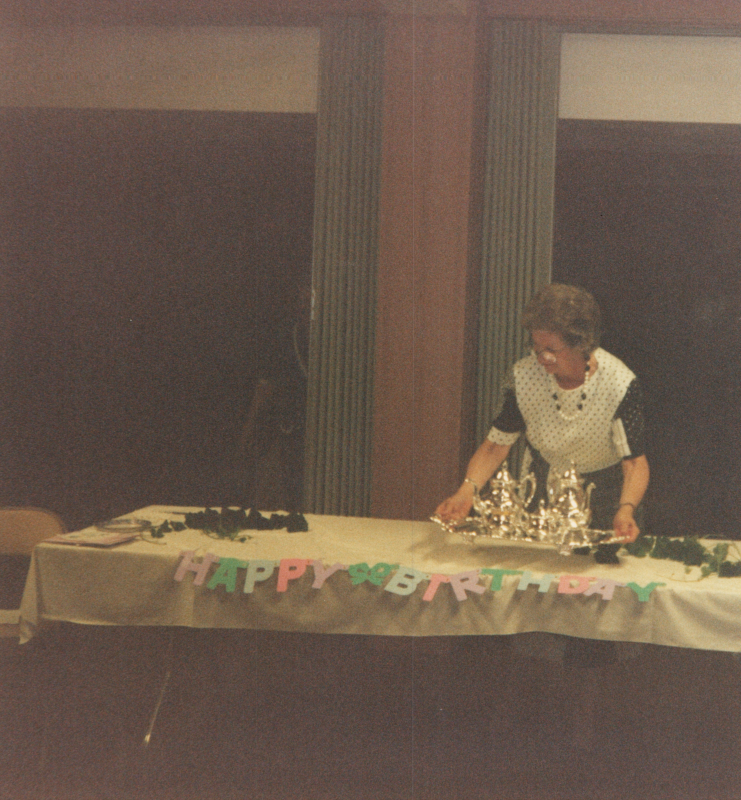 Betty Roberson's birthday party