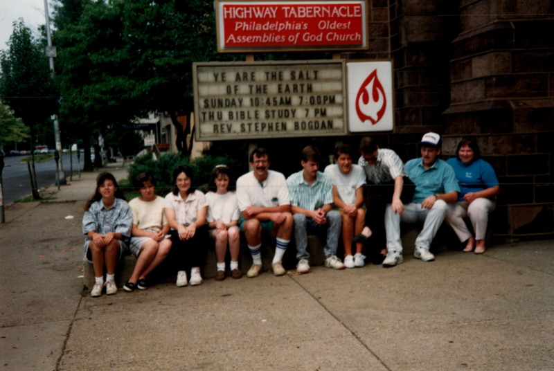 Reverend Steve Weber and his team from St. Mary's, Pennsylvania