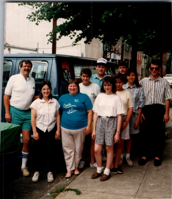 Reverend Steve Weber and his team from St. Mary's, Pennsylvania