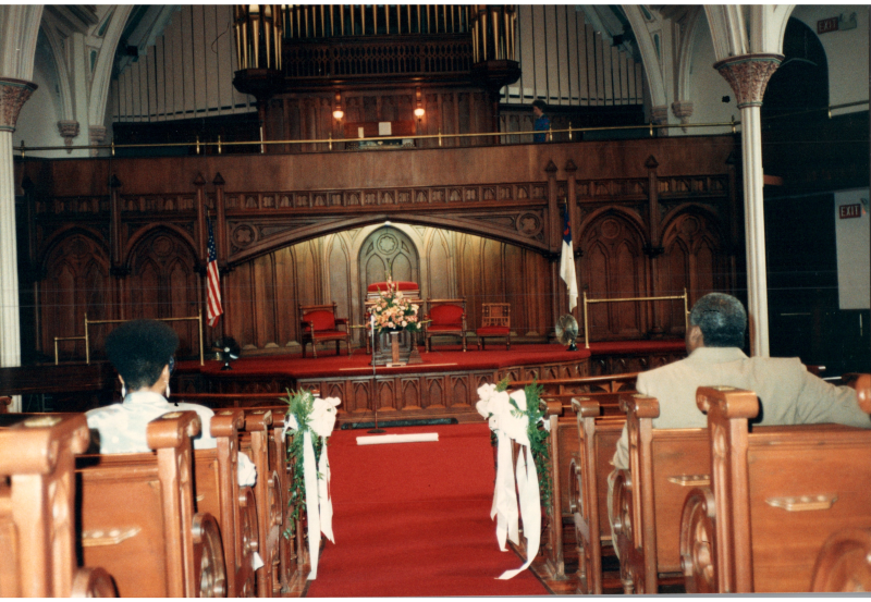 Pictures from the wedding of Dorothy Cooper and McIver Willoughby