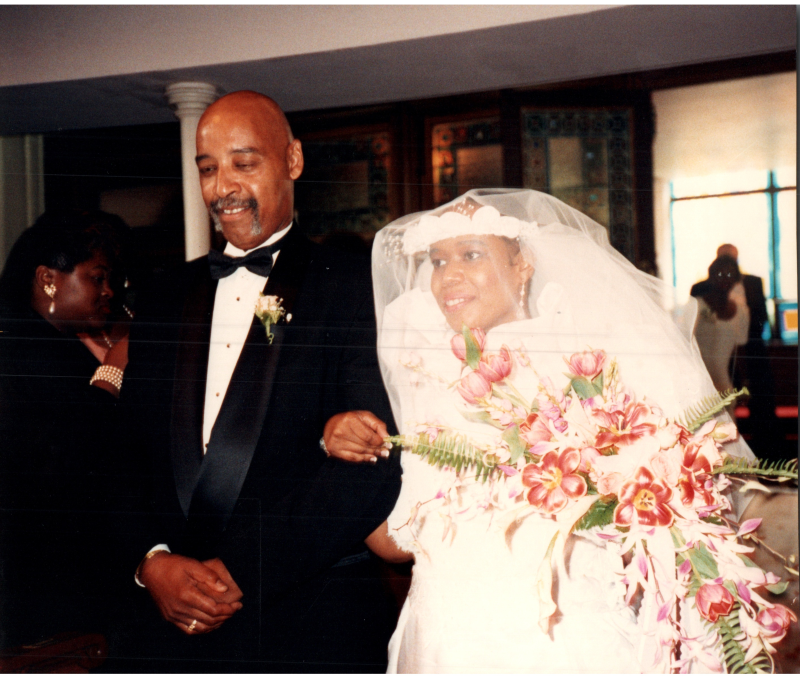 Pictures from the wedding of Dorothy Cooper and McIver Willoughby