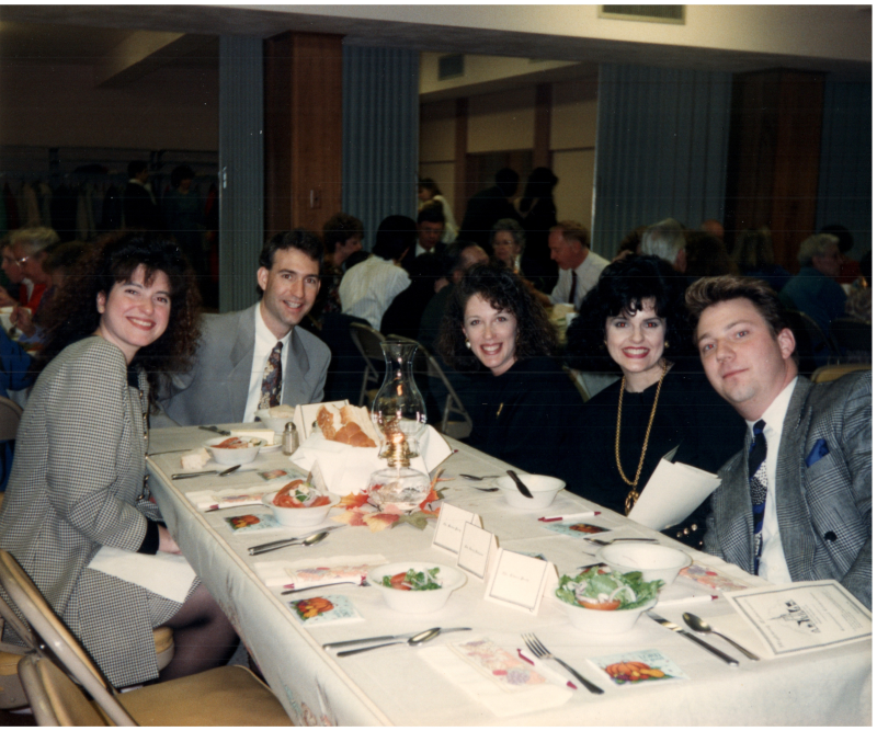 Diners sat together