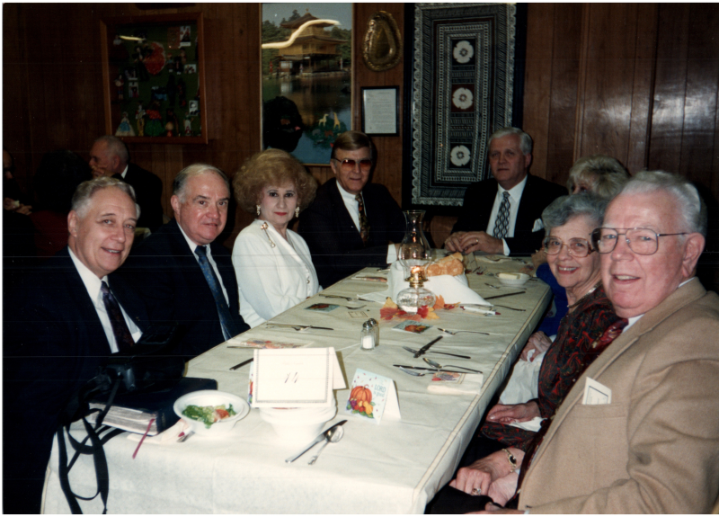 Diners sat together