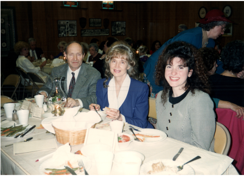Diners sat together