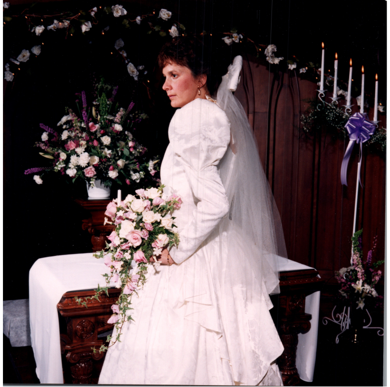 Portrait of a bride