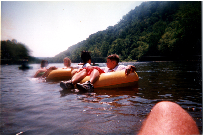 Rafting on the Delaware River