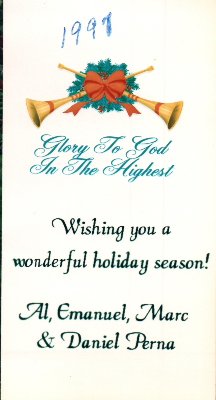 Christmas Greetings from the Pernas