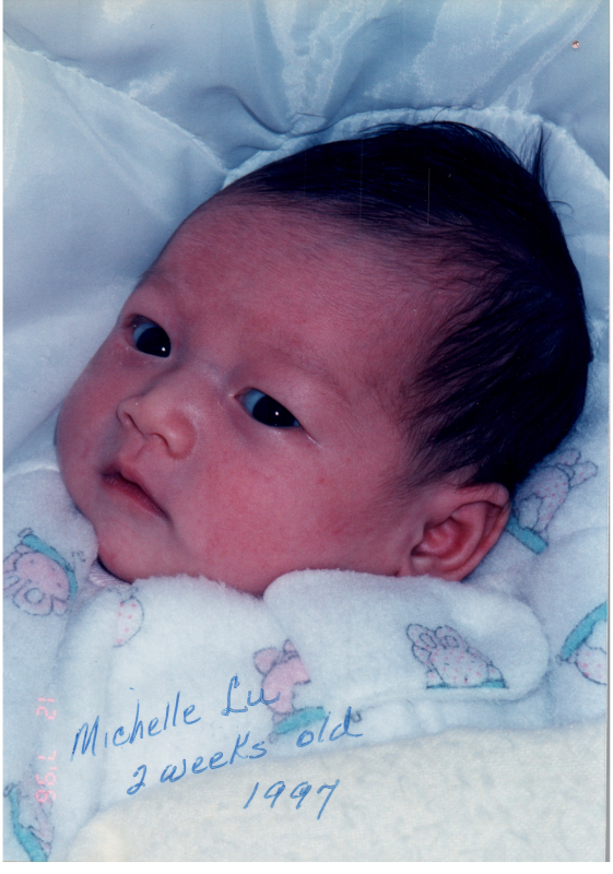 Michelle Lu, two weeks old