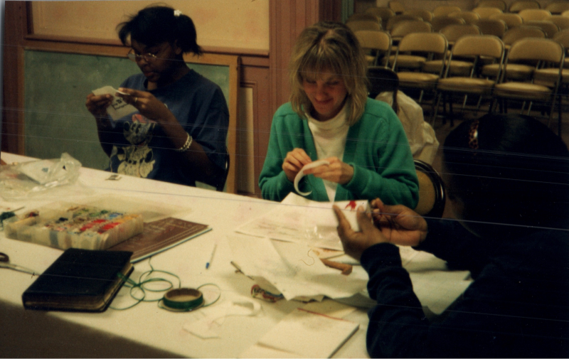 Women craft together