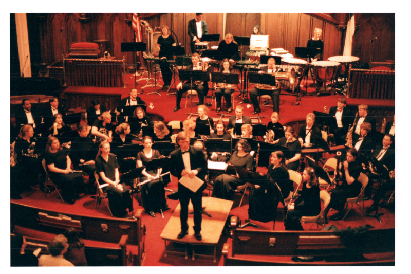 Roberts Wesleyan Band performing