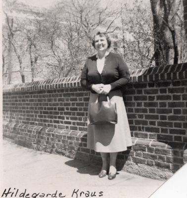 Portrait of Hildegarde Kraus