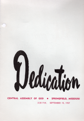 Page five: blank (not scanned), Page six: dedication title page