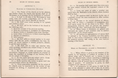 Rules of Church Order