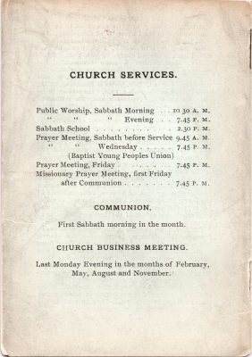 Church Services