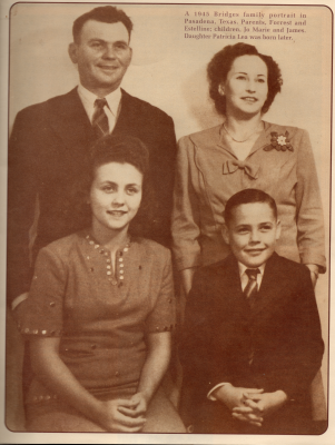 Article: "Reflecting on a Godly Heritage: The Important Roles Parents, Grandparents, and In-Laws Played in the Life of James K. Bridges" Bridges family portrait