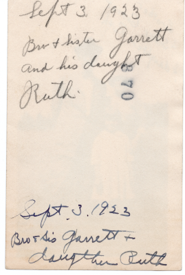 Date and names of those in the image