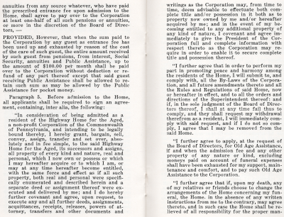 Rules and Regulatons Covering the Qualifications for Admission, paragraph 5