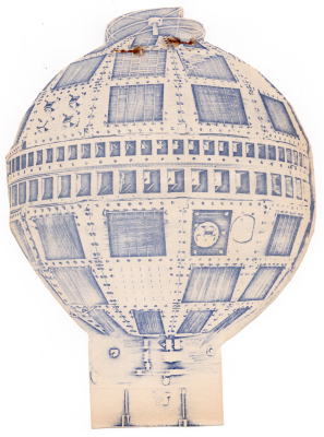 Cover image of a spaceship