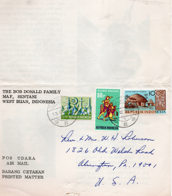 Address mark for the Robersons
