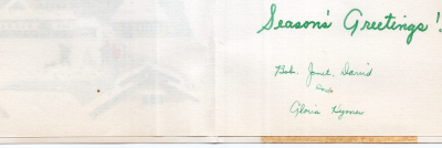 Season's Greetings from the Hymes, missionaries to Japan